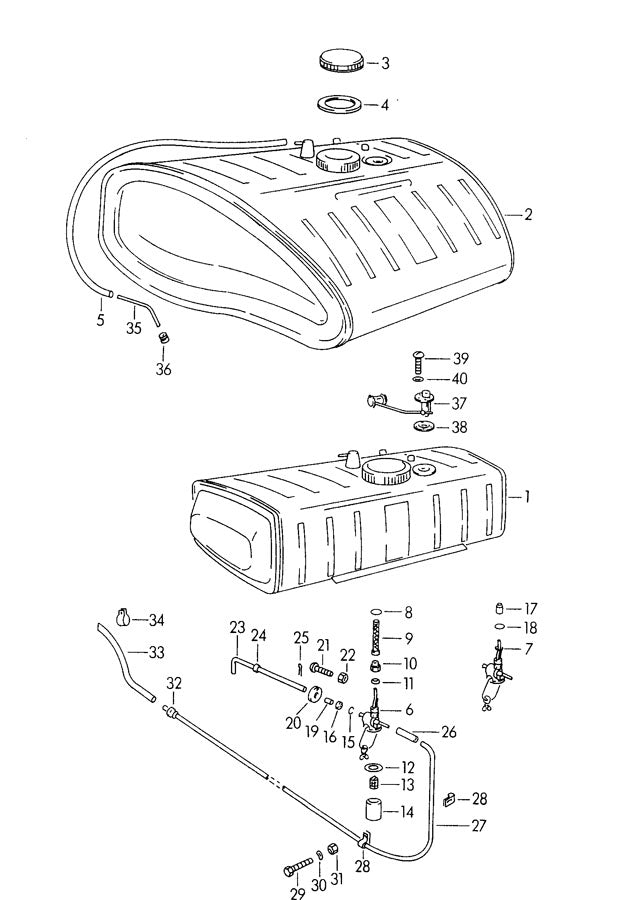 356 Rear Fuel Line Routing 356 Sections – DNA-Motorsports