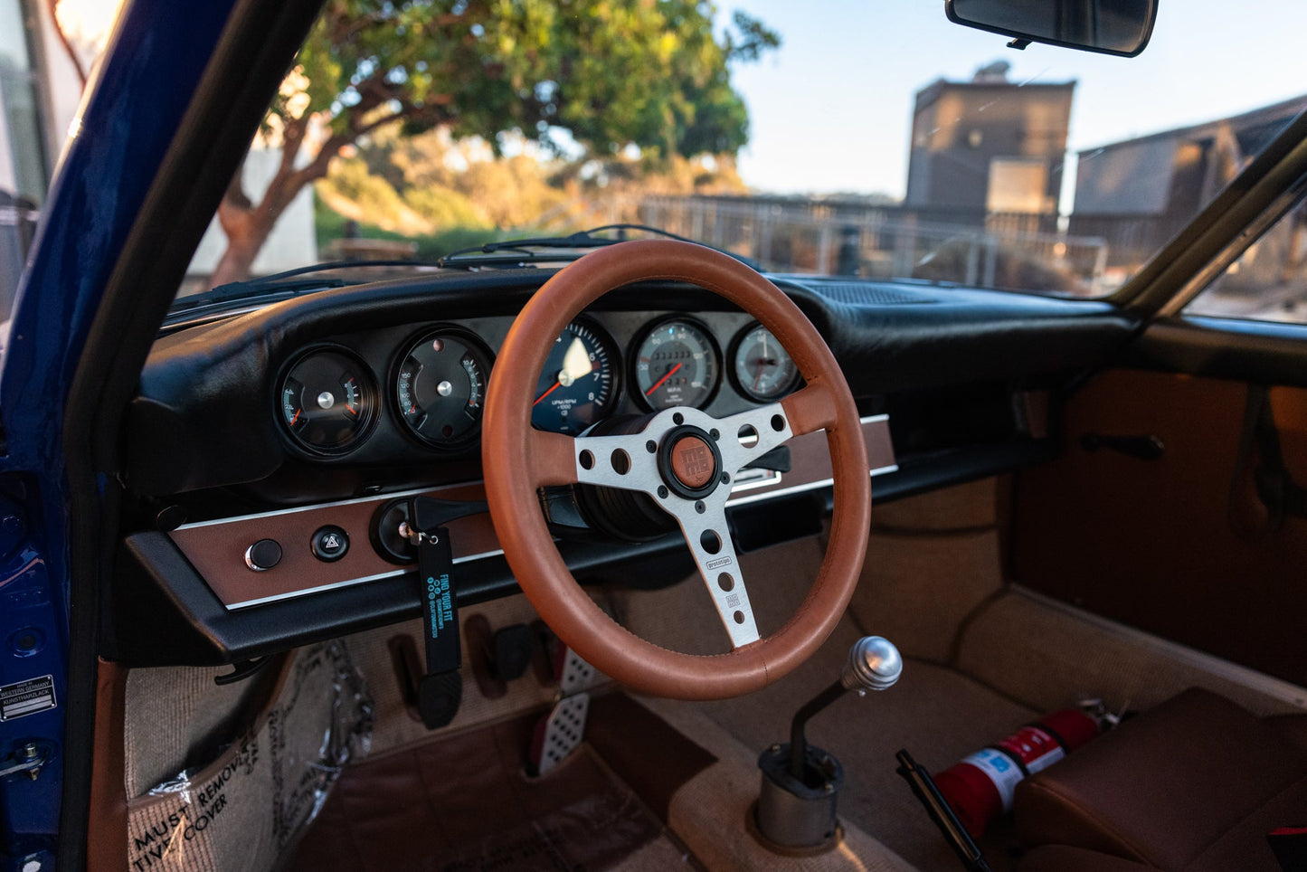 1972 911 Coupe "Bandido 3" Dalmatian Blue - DNA - Motorsports